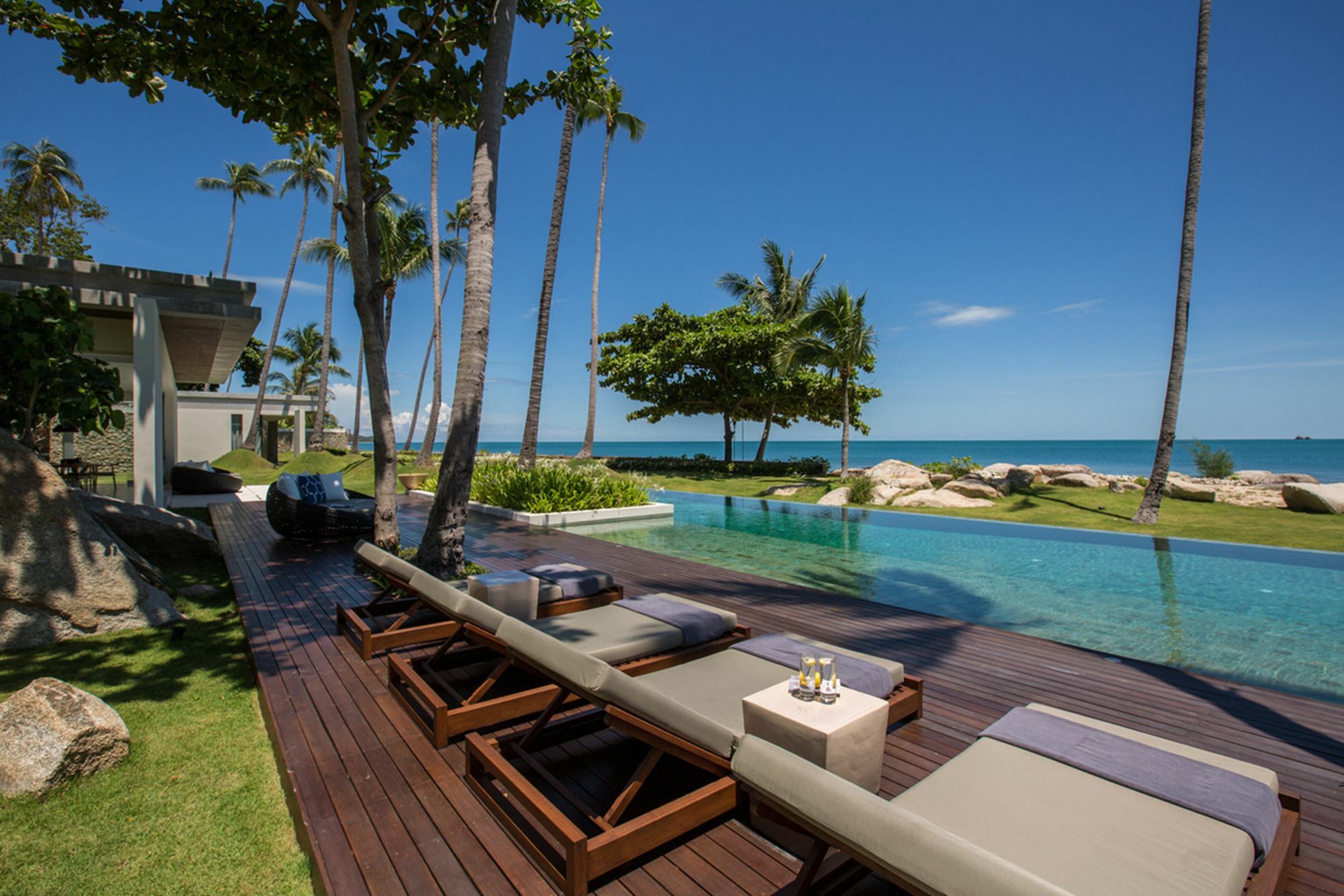 Fashionable Villa Malabar Beachfront 5 Bedrooms Plus 2 Kid'S Bedrooms Лем-Сор Экстерьер фото
